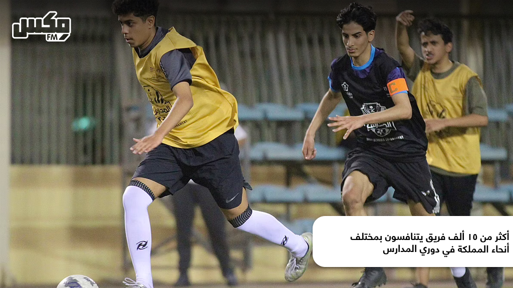 أكثر من 15 ألف فريق يتنافسون بمختلف أنحاء المملكة في دوري المدارس