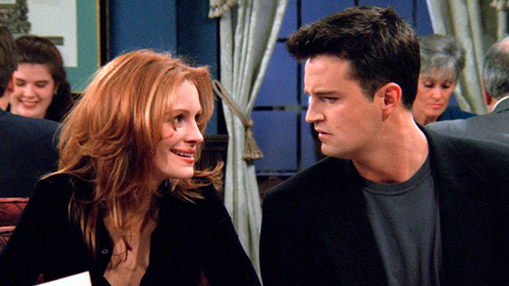 طلب غريب من جوليا روبرتس للظهور في مسلسل Friends