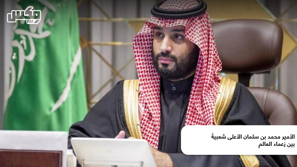 الأمير محمد بن سلمان الأعلى شعبيةً بين زعماء العالم
