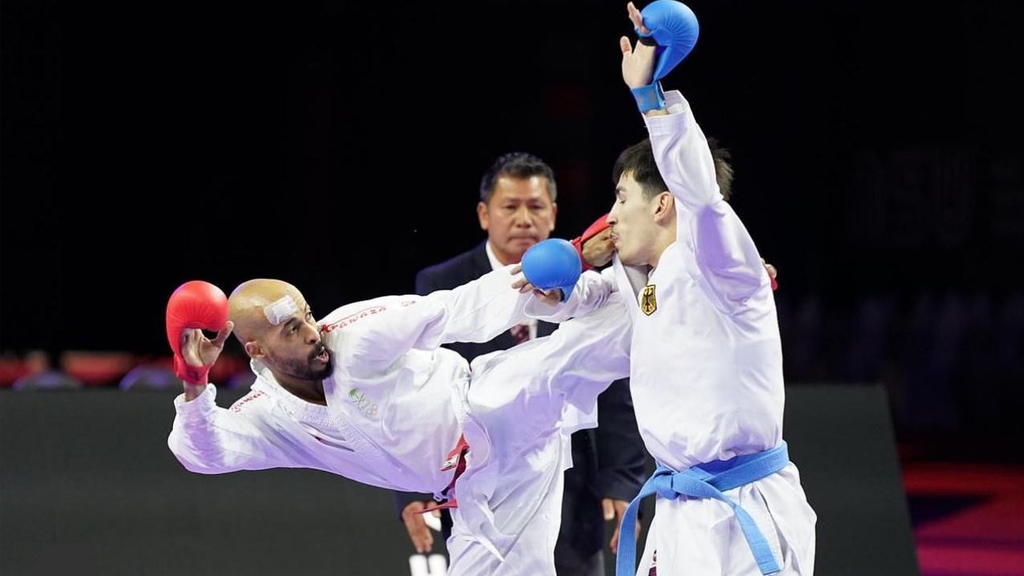 # إنجاز عالمي جديد لأول مرة في الكاراتيه السعودية
