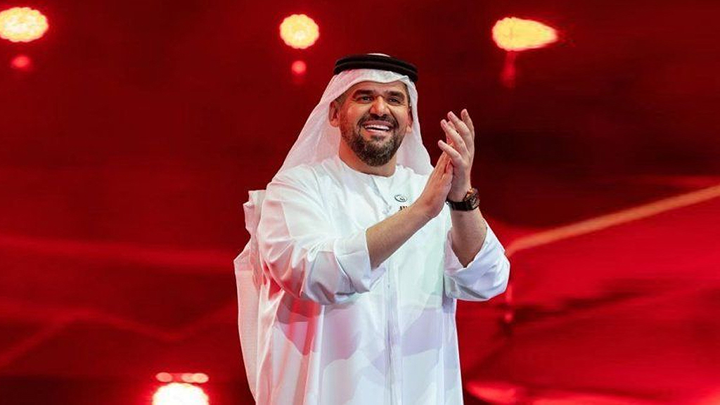 حسين الجسمي يعلق على نجاح أغنية "بالبنط العريض"